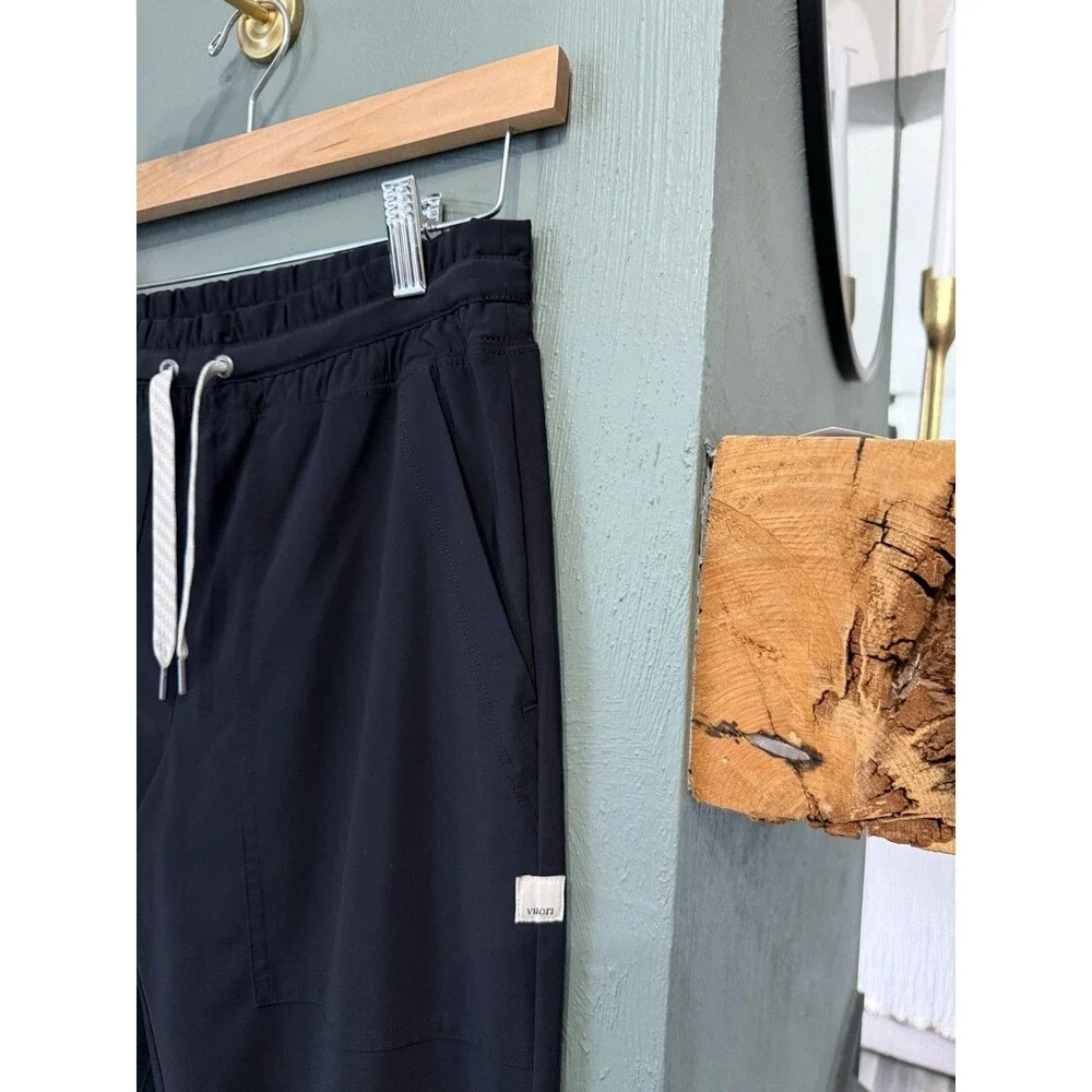 Vuori Miles Jogger Pants Womens Size XS Black Performance Stretch Active VW481 - Picture 5 of 8